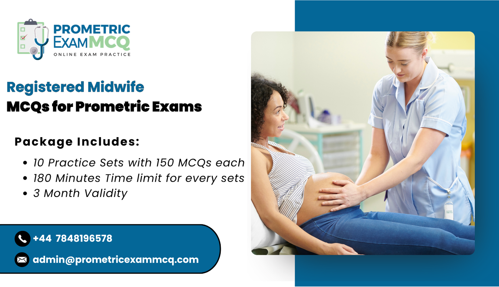Registered Midwife MCQs for Prometric Exams