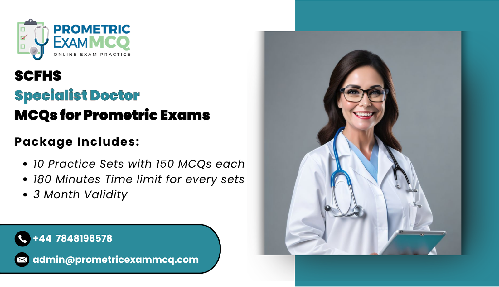 SCFHS Specialist Doctor MCQs for Prometric Exams